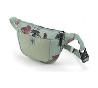 Hip Bag, Elegante riñonera con 2 Compartimentos, Bolsa de Viaje, Bolsa de Hombro, riñonera para Festival