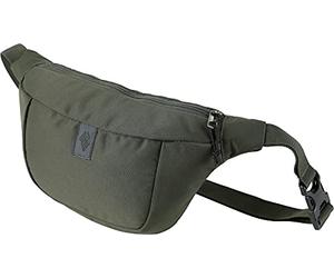 Hip Bag, Elegante riñonera con 2 Compartimentos, Bolsa de Viaje, Bolsa de Hombro, riñonera para Festival