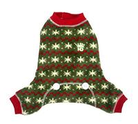 Hip Doggie HD de 10fzsf de XS Fuzzy Snow Jumper XS Perros Pijama