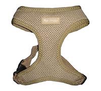 Hip Doggie HD de 6pmhtn Tan Ultra Comfort Harness Vest Perros Vajilla, XS