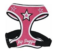 Hip Doggie HD de 6pmst Super Star Mesh arnés Chaleco arnés del Perro, S, Color Rosa