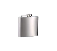Hip Flask Holding 6 oz - Pocket Size Stainless Steel Rustproof Scre
