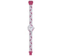 Hip Hop, Colección Kids Fun, Reloj para Niña Angel Fish, Correa de Silicona Intercambiable, Cierre Práctico, Caja de 28 mm, Resistente al Agua, Longitud Ajustable, Multicolor