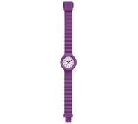 Hip Hop, Colección Numbers, Reloj para Mujer Fluo Purple, con Correa de Silicona Intercambiable, Cierre Práctico, Caja de 32 mm, Movimiento de Cuarzo, Resistente al Agua, Longitud Ajustable, Violeta