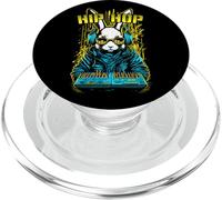 Hip Hop Conejo Conejo DJ Rave EDM Música Deejay Ecualizador PopSockets PopGrip para MagSafe