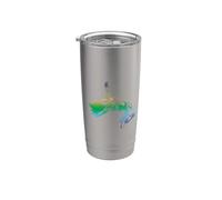 Hip Hop Girl Danza urbana para niñas Vaso térmico de acero inoxidable de doble pared