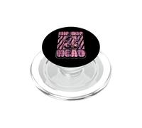 Hip Hop Head 90s Rap Auriculares Estéticos Gráficos PopSockets PopGrip para MagSafe