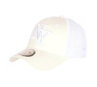 Hip Hop Honor Gorra NY Red Blanca Trucker Béisbol Clase Gybz - Tamaño: Talla única - Color: Blanco - Mixto, blanco, Talla única