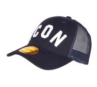 Hip Hop Honour - Gorra de red icono azul marino y blanco clase Wyck - Talla única - Azul