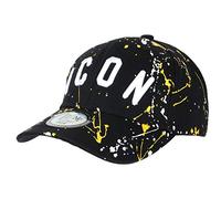 Hip Hop Honour Gorra Icon Amarillo y Negro Taguee Streetwear Béisbol - Talla Única - Unisex