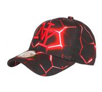 Hip Hop Honour Gorra infantil roja y negra Original Badyx NY Béisbol de 7 a 12 años - Tamaño: Talla única - Color: Rojo - Niño, rojo, Talla única