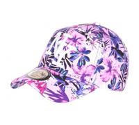 Hip Hop Honour Gorra Niño Flores Tropicales Moradas Bali 7 a 12 Años - Niño, morado, Talla única