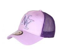Hip Hop Honour NY - Gorra de béisbol con malla morada