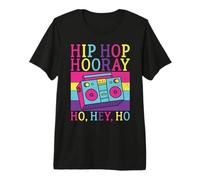 Hip Hop Hurra, Ho, Hola, Ho Hip Hop de los 90 Camiseta Premium