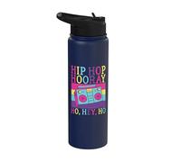Hip Hop Hurra, Ho, Hola, Ho Hip Hop de los 90 Stainless Steel Insulated Water Bottle