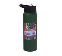 Hip Hop Hurra, Ho, Hola, Ho Hip Hop de los 90 Stainless Steel Insulated Water Bottle