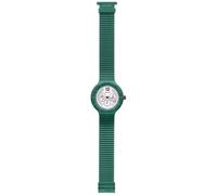 Hip Hop HWU0173 - Reloj analógico de Cuarzo Unisex con Correa de Silicona, Color Verde