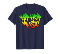 Hip Hop Música Danza Arte Callejero Goteo Graffiti Rap Hombres Mujeres Camiseta