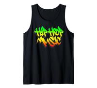 Hip Hop Música Danza Arte Callejero Goteo Graffiti Rap Hombres Mujeres Camiseta sin Mangas