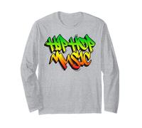 Hip Hop Música Danza Arte Callejero Goteo Graffiti Rap Hombres Mujeres Manga Larga