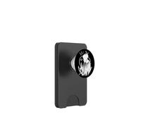 Hip Hop Ninja Shadow Warrior Cara con capucha Rapero Streetwear PopSockets PopWallet para MagSafe