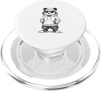 Hip Hop Panda con Capucha con Gafas De Sol Estilo Swag PopSockets PopGrip para MagSafe