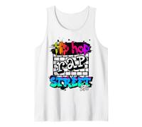 Hip Hop Rap Street Life Dance Melanina Negro Hombres Mujeres Niños Camiseta sin Mangas