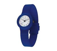 HIP HOP Reloj de mujer, colección NUMBERS COLLECTION, movimiento cuarzo analógico, resistente al agua hasta 50 metros, correa de silicona, longitud ajustable, ideas de regalo para mujer, turquesa, 32
