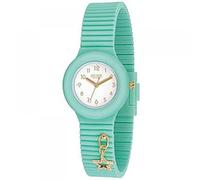 Hip Hop, Reloj para Mujer Colección Dancing in The Light HWU1089, con Movimiento de Cuarzo 3H, Sólo Hora, Correa de Silicona y Cierre con Botón de Seguridad, Color Verde