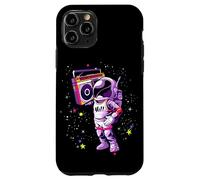 Hip Hop Tape Astronauta EDM Rave BPM Addict Sober ART EN LA ESPALDA Carcasa para iPhone 11 Pro