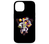 Hip Hop Tape Astronauta EDM Rave BPM Addict Sober ART EN LA ESPALDA Carcasa para iPhone 14