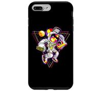 Hip Hop Tape Astronauta EDM Rave BPM Addict Sober ART EN LA ESPALDA Carcasa para iPhone 7 Plus/8 Plus