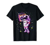 Hip Hop Tape Astronauta EDM Rave BPM Addict Sober Raver PLUR Camiseta