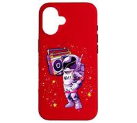 Hip Hop Tape Astronauta EDM Rave BPM Addict Sober Raver PLUR Carcasa para iPhone 16