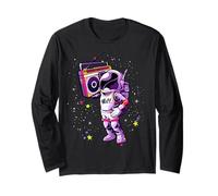 Hip Hop Tape Astronauta EDM Rave BPM Addict Sober Raver PLUR Manga Larga