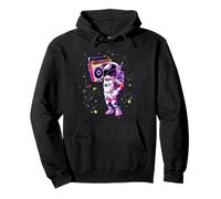 Hip Hop Tape Astronauta EDM Rave BPM Addict Sober Raver PLUR Sudadera con Capucha