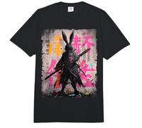 Hip Hop Y2K Bunny Hipster Edgy Streetwear Bunny Samurai Comfort Colors Adult Heavyweight T-Shirt