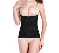 Hip Mall Faja Postparto Cesarea 3 en 1: Fajas Postparto Reductora Faja Postparto Recuperacion - Fajas Postparto Cesarea Cinturón de Pelvis de Banda de Envoltura de Vientre para Mujer