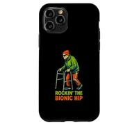 Hip Recovery Rockin The Bionic Hip Fun Women's Get Well Carcasa para iPhone 11 Pro