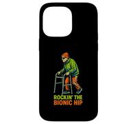 Hip Recovery Rockin The Bionic Hip Fun Women's Get Well Carcasa para iPhone 14 Pro MAX