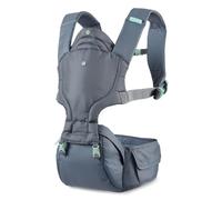 Hip Rider Plus 5-in-1 Hip Seat Carrier for Infants and Toddlers, Capacity: 12 lbs to 45 lbs, Grey