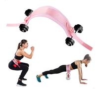 Hip Thrust Belt for Dumbbells Kettlebells, CinturóN de Empuje de Cadera para Gimnasio y Pilates, Almohadilla de CinturóN de Cadera para Entrenamiento de GlúTeos con Mancuernas para Sentadillas