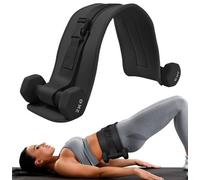 Hip Thrust Belt für Kurzhanteln & Kettlebells, gepolsterter Hüftstoß-Gürtel bis 100kg, Rutschfester Glúte-Trainer für Glute Bridge, Squats, Planks & Lunges, Home Gym Equipment Damen & Herren