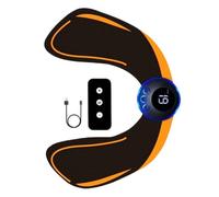 Hip Trainer - Estimulador muscular electrónico PU 25,5x20,5 cm | Equipo de ejercicio inteligente inalámbrico a distancia, 19 modos, uso doméstico | Viaje portátil de gimnasio de oficina d