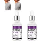 Hip Up Firming Essential Oil,Bigger Buttock Firm Massage Oil for Women,Natural Herbal Hip Lift Up Massage Cellulite Removal & Lifting Fast,Nourishing Care,Shape The Perfect Figure (2pcs)