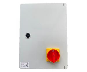 Hipar Caja de distribución completa para turbina ECOROTE 9800 trifásica con sistema de frenado, puente rectificador, interruptor de sobrecorriente de CC, interruptor rotativo
