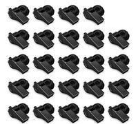 Hipat Silbato, silbatos Deportivos, silbatos de Sonido Fuerte y nítido a Granel, Entrenadores, árbitros Oficiales (24 Piezas)