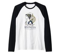 Hipatia De Alejandría Mujeres En Matemáticas Antiguo Astrónomo Camiseta Manga Raglan