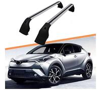 HIPATU 2 Piezas Aluminio Barras de Techo para Toyota CHR 2017-2021, Coche Bacas Barra Transversal Portaequipajes para Viaje Carga Transporte Accesorios