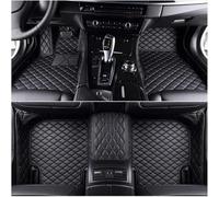 HIPATU Cuero Alfombrillas Coche para Nissan X-Trail III (T33) 2022 2023 5-Seat, Juego Completo Protección Moqueta Interior Antideslizante Impermeable Automovil Alfombras,Black